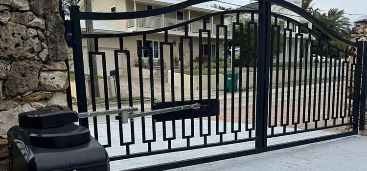 Swing Gate Opener with Keypad North Aurora