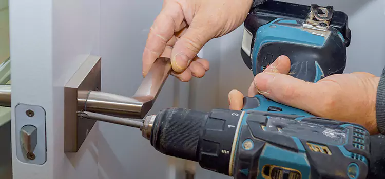 Security Door Lock Installation North Aurora